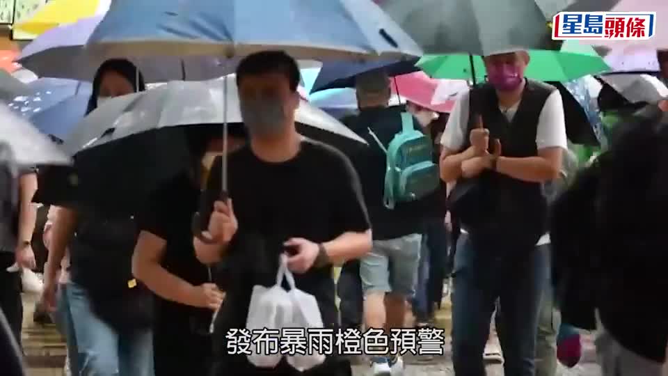 天文臺吁市民暫避 深圳珠海停課暴雨預警升至第二高